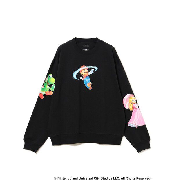 BEAMS「ザ・スーパーマリオギャラクシー・ムービー / CHARACTER SWEAT」|Tシャツ・カットソー|