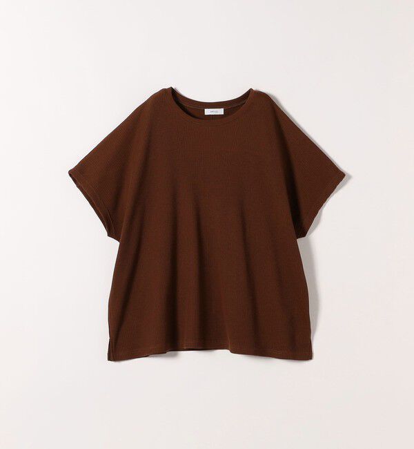 SHIPS any「SHIPS any:〈洗濯機可能〉ワッフル ワイド TEE」|Tシャツ・カットソー|
