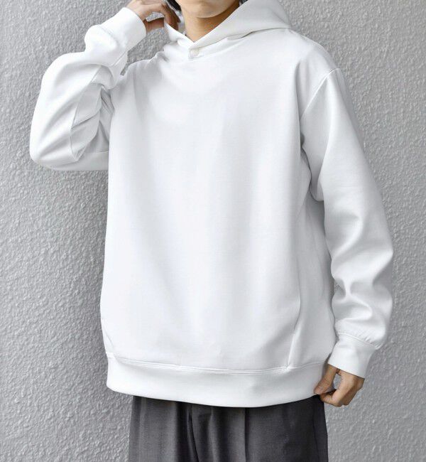SHIPS any「SHIPS any: カラー ダンボール スナップ プルオーバー パーカー 26AW◆」|パーカー|