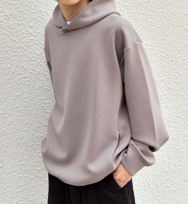 SHIPS any「SHIPS any: カラー ダンボール スナップ プルオーバー パーカー 26AW◆」|パーカー|