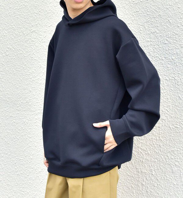 SHIPS any「SHIPS any: カラー ダンボール スナップ プルオーバー パーカー 26AW◆」|パーカー|