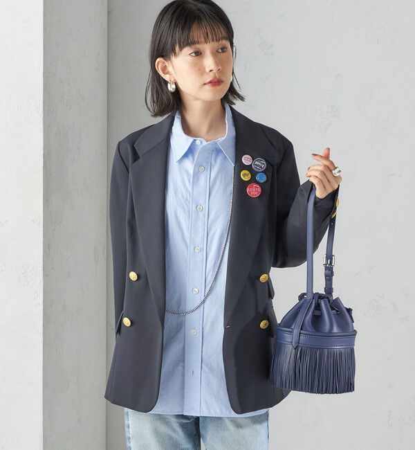 SHIPS for women「【SHIPS別注】TICCA&times;manipuri:テーラード ジャケット」|テーラードジャケット|
