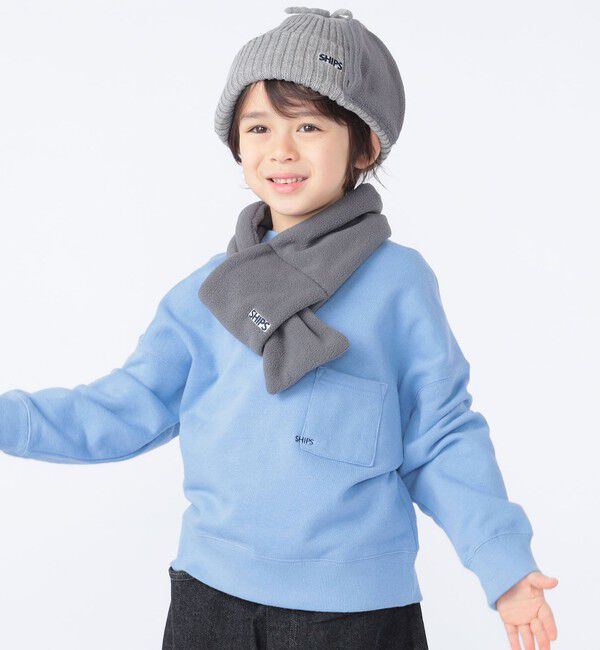 SHIPS KIDS「SHIPS KIDS:フリース マフラー」|マフラー|
