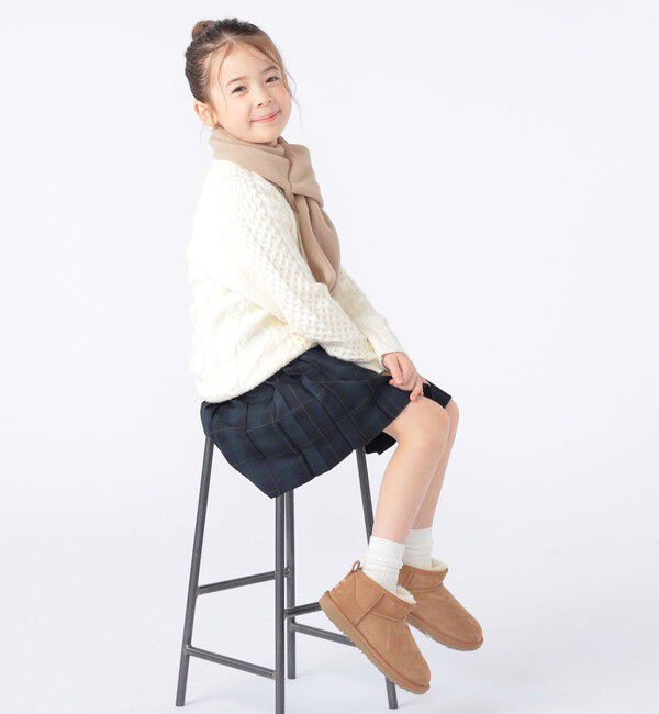 SHIPS KIDS「SHIPS KIDS:フリース マフラー」|マフラー|