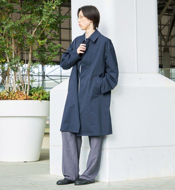 SHIPS「City Ambient Products: リラックス ステンカラー コート」|その他|
