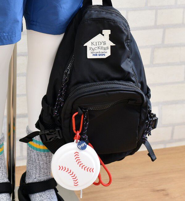 SHIPS KIDS「SHIPS KIDS:スポーツ ボール ミニ ポーチ チャーム」|チャーム・キーホルダー|