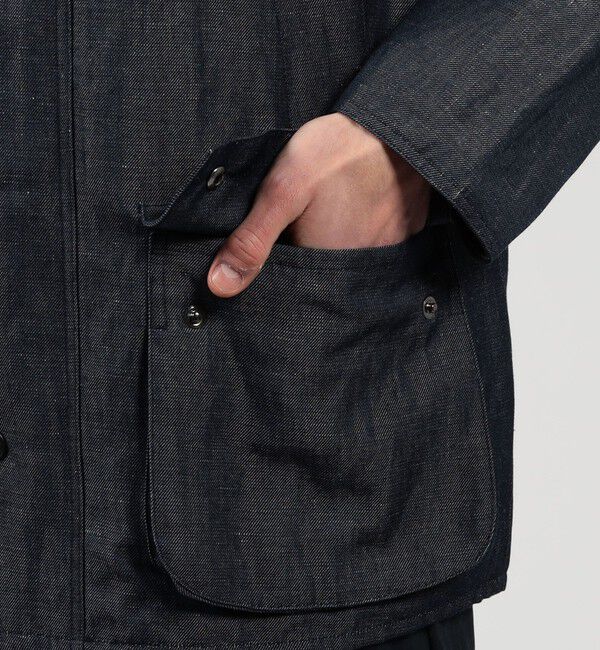 TOMORROWLAND MENS「【別注】Barbour Classic BEDALE ウールリネン ブルゾン DORMEUIL」|ブルゾン・スタジャン|