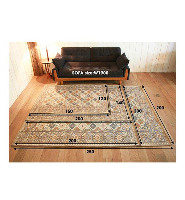 journal standard Furniture「FERNERO RUG 140x200　フェルネロラグ」|その他|