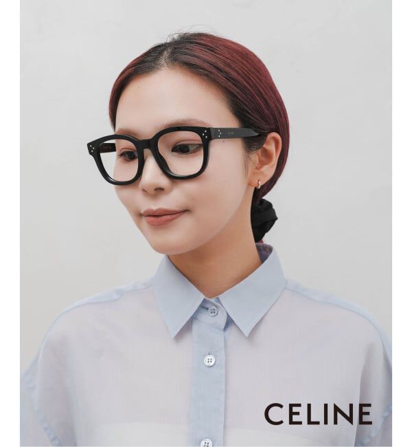 EYETHINK「CELINE CL50098I 001 Optical」|メガネ|ブラック