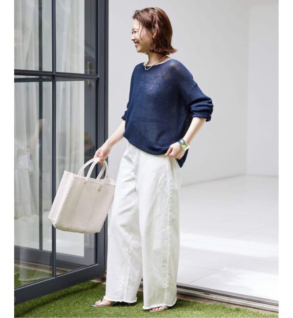 SLOBE IENA「《追加》LETRA/レトラ メルカドバッグ S SIZE」|トートバッグ|