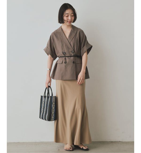 SLOBE IENA「《追加》LETRA/レトラ メルカドバッグ S SIZE」|トートバッグ|
