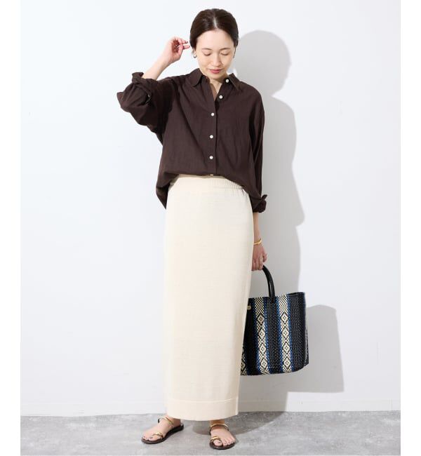 SLOBE IENA「《追加》LETRA/レトラ メルカドバッグ S SIZE」|トートバッグ|