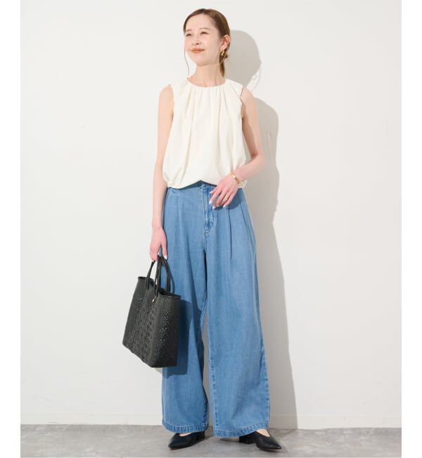 SLOBE IENA「《追加》LETRA/レトラ メルカドバッグ S SIZE」|トートバッグ|