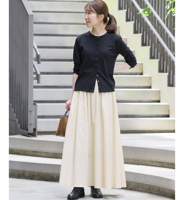 JOURNAL STANDARD relume「シアーツイストコットンクルーネックカーディガン」|カーディガン|
