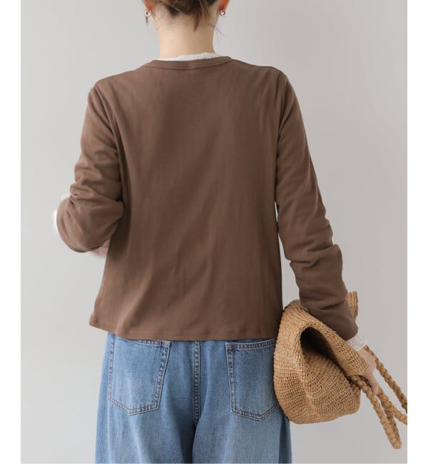JOURNAL STANDARD relume「シアーツイストコットンクルーネックカーディガン」|カーディガン|