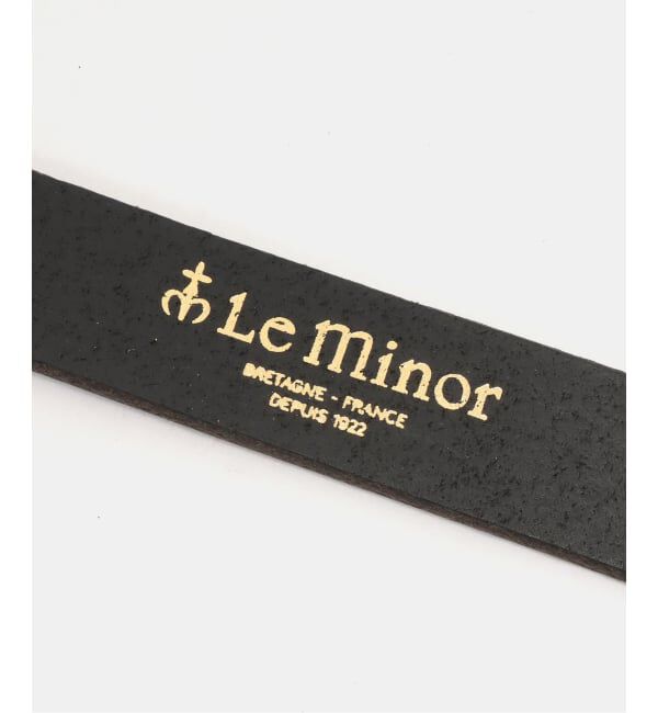  「LE MINOR/ルミノア レザーベルト」|ベルト|