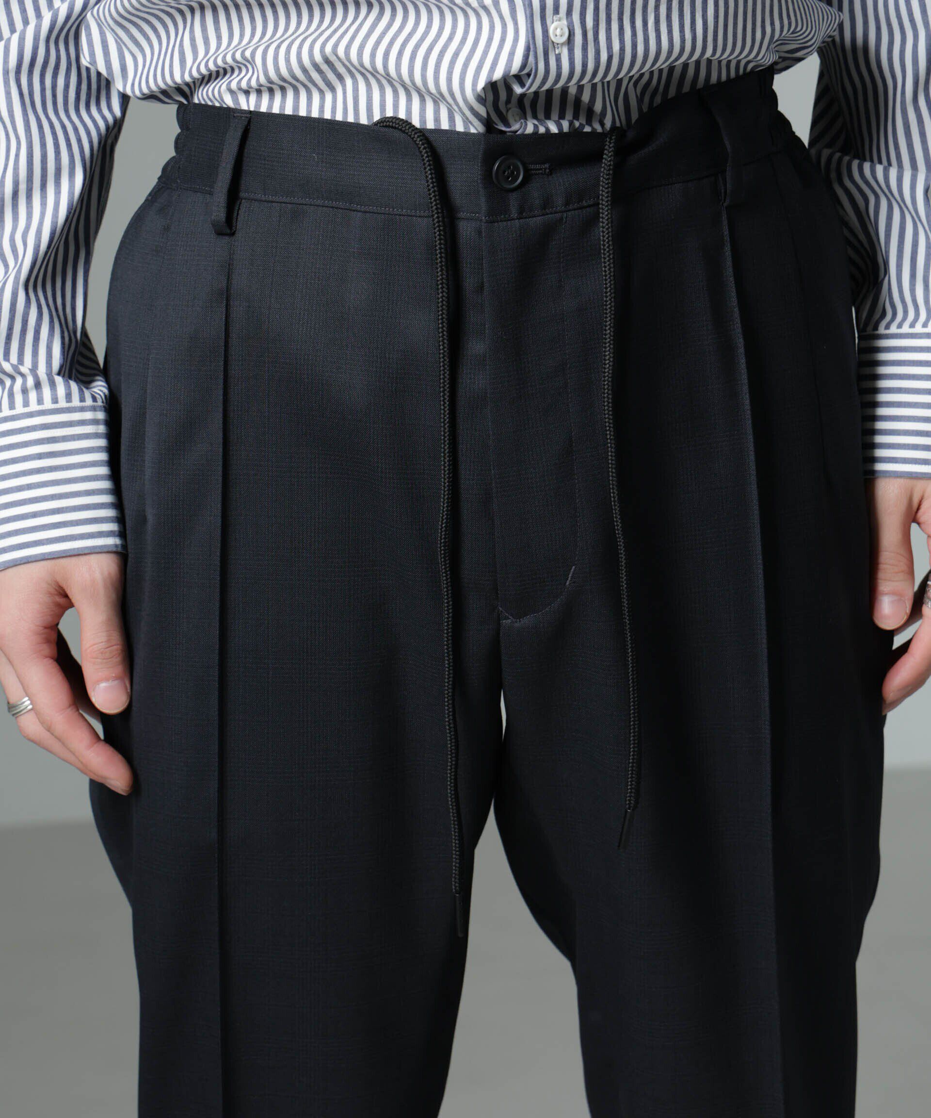 nano･universe「「N TROUSERS PREMIUM」RENU(R)T/Wシャドーチェックパンツ」|スーツ|