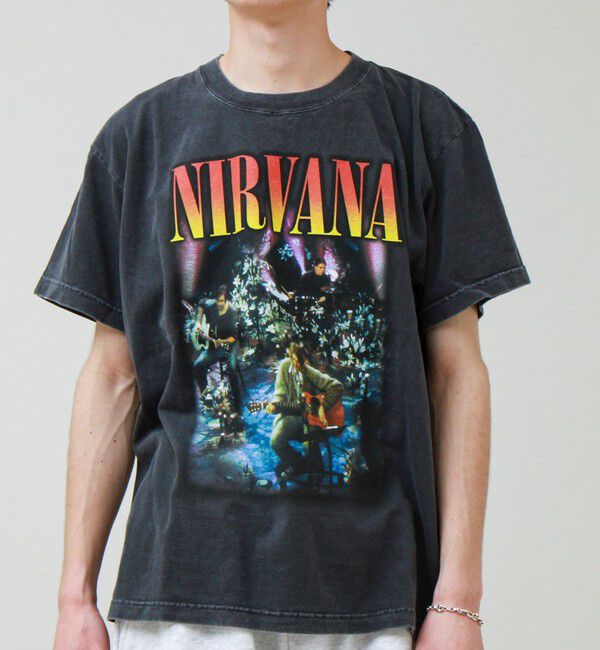 GLOSTER「【GOOD ROCK SPEED】NIRVANA / ニルヴァーナ グラフィックTシャツ」|Tシャツ・カットソー|