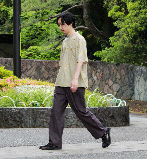 GLOSTER「【人気シリーズ/UNISEX/5色展開】TROPICAL GOODNESS イージーパンツ」|チノ|