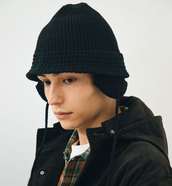 GLOSTER「2WAYイヤーフラップ セーラーニットハット」|ハット|