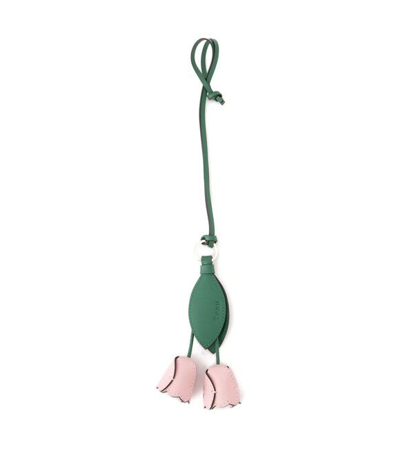 ROPE「【teau・牛革】panier tulip ring charm（キー/バッグチャーム・ネックレス）」|チャーム・キーホルダー|