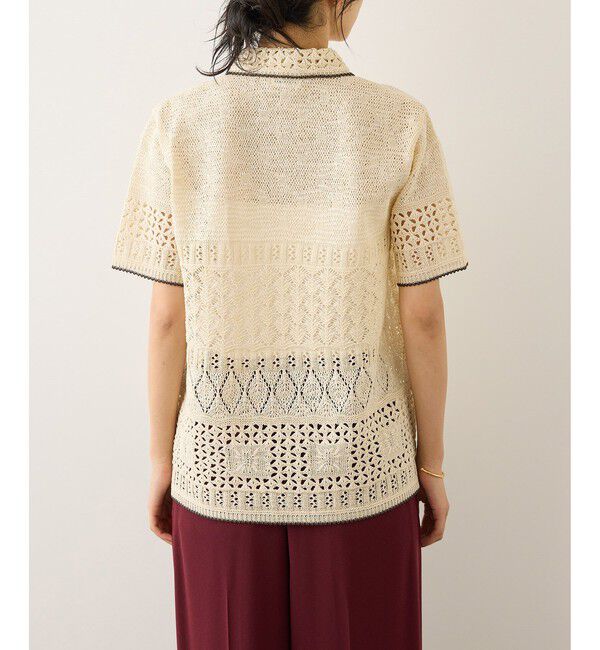 ROPE「【COOHEM(コーヘン)】SUKASHI EMBOSSED KNIT/セットアップ対応」|ニット・セーター|
