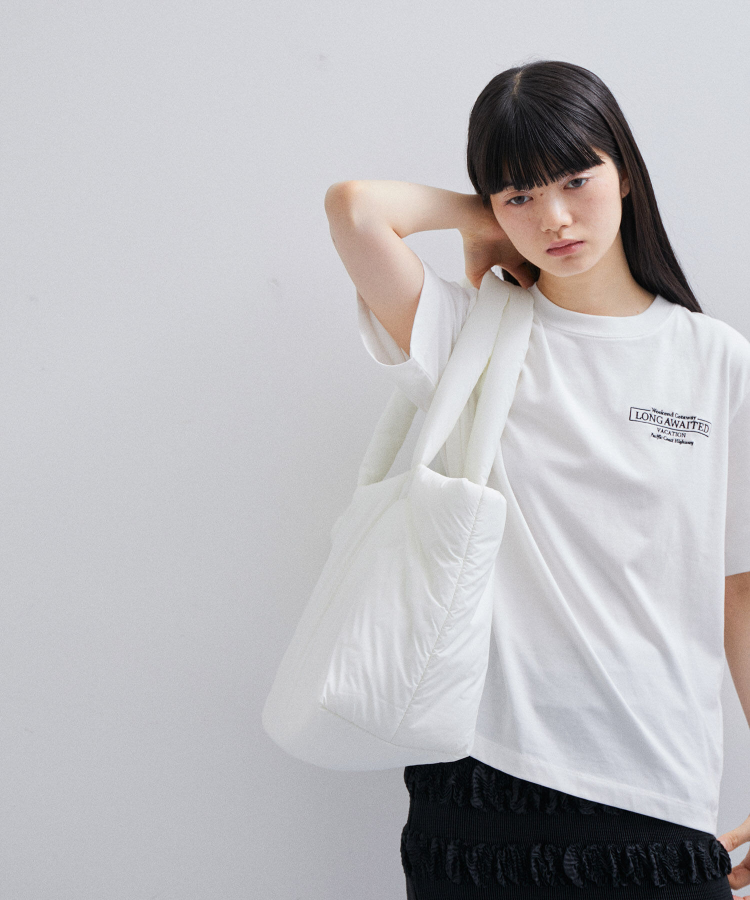 ADAM ET ROPE'「【KABINETT for ADAM ET ROPE'】PADDED TOTE」|トートバッグ|