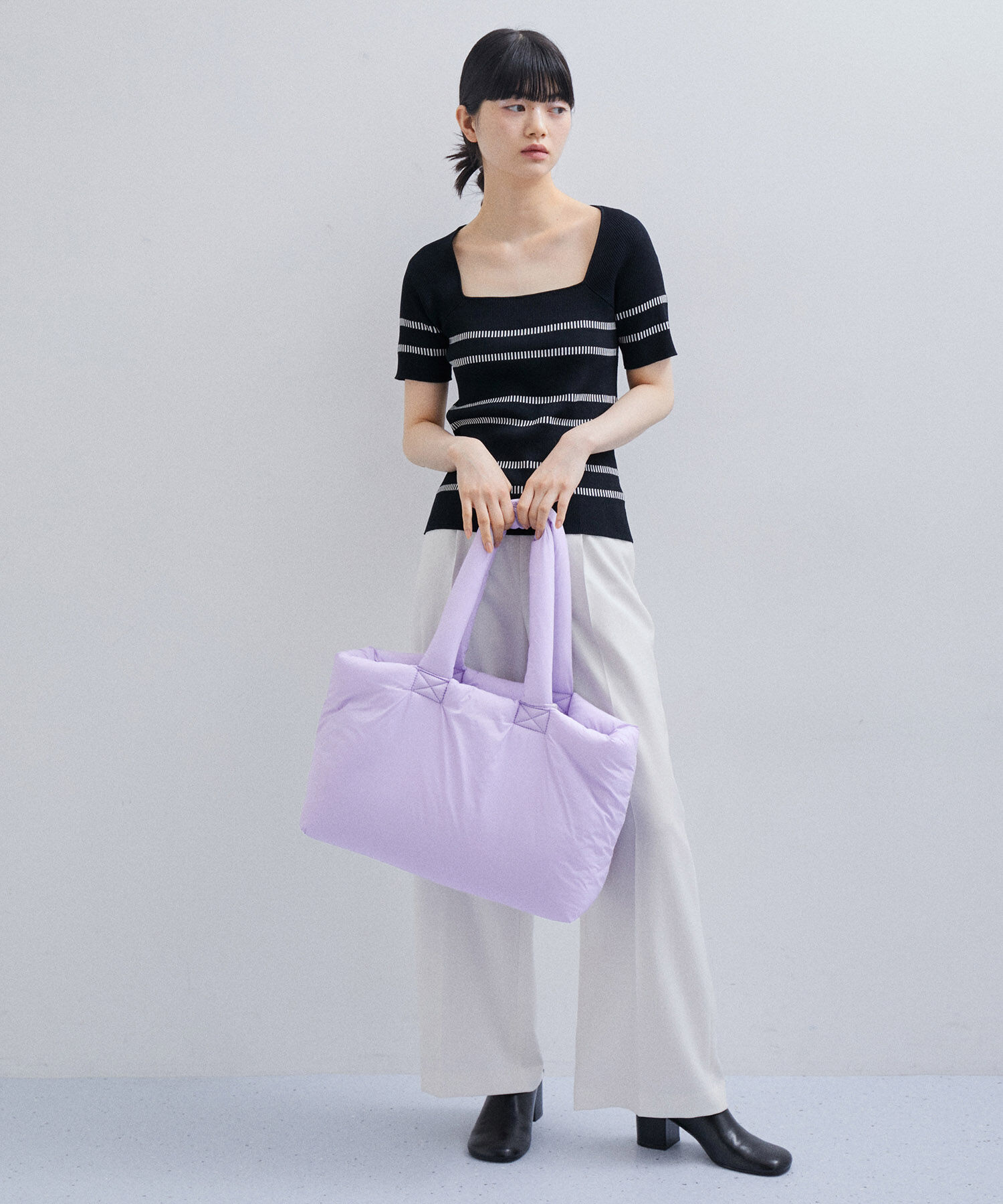 ADAM ET ROPE'「【KABINETT for ADAM ET ROPE'】PADDED TOTE」|トートバッグ|