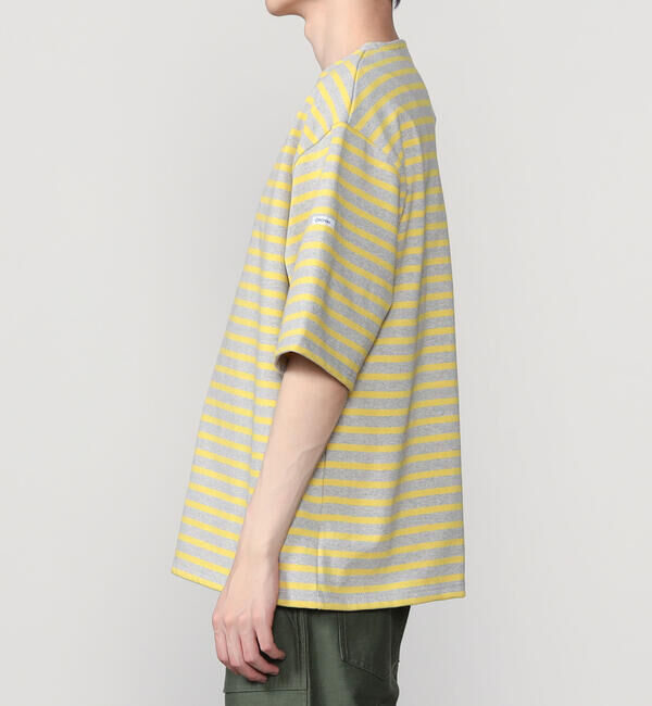 ORCIVAL「ORCIVAL | コットンロード クルーネック 半袖バスクシャツ MEN」|Tシャツ・カットソー|