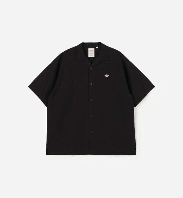 DANTON「DANTON | コットンリネンスラブ 半袖シャツ MEN」|シャツ・ブラウス|