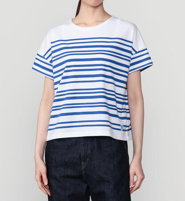 ORCIVAL「ORCIVAL | コットン クルーネック半袖Tシャツ WOMEN」|Tシャツ・カットソー|