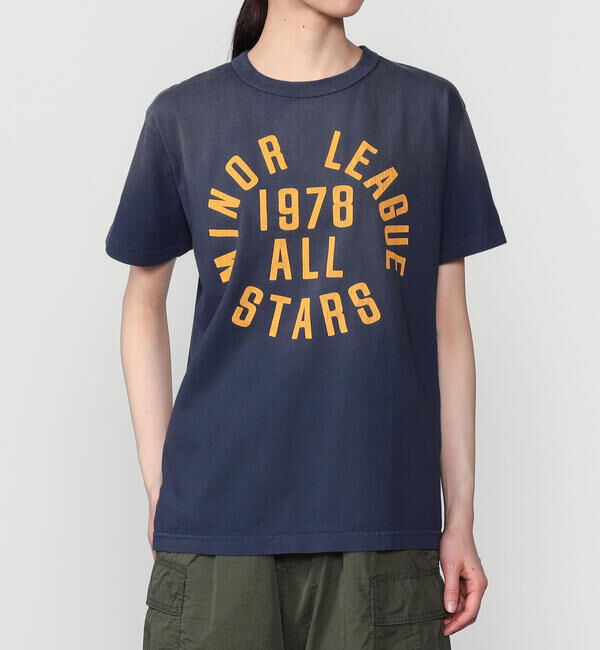  「MODUCT | 1978 MINOR LEAGUE ALL STARS WOMEN」|Tシャツ・カットソー|NAVY