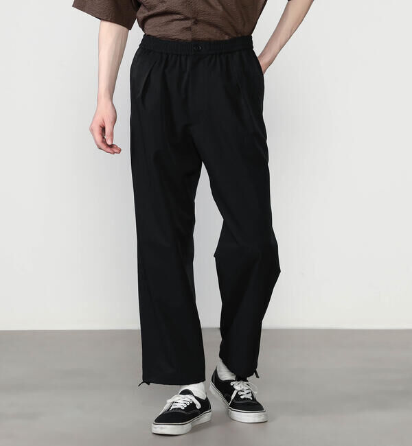 Morris & Sons「MORRIS & SONS | 2WAYストレッチ イージーパンツ MEN」|チノ|BLACK