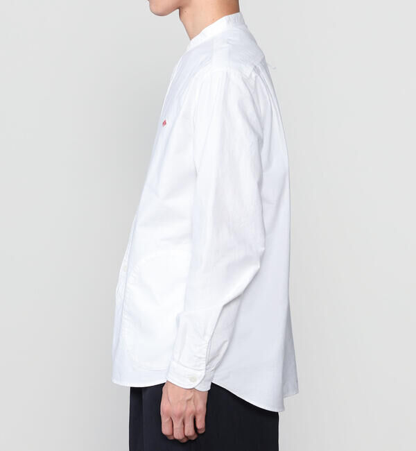 DANTON「DANTON | オックスフォード バンドカラーシャツ SOLID MEN」|シャツ・ブラウス|