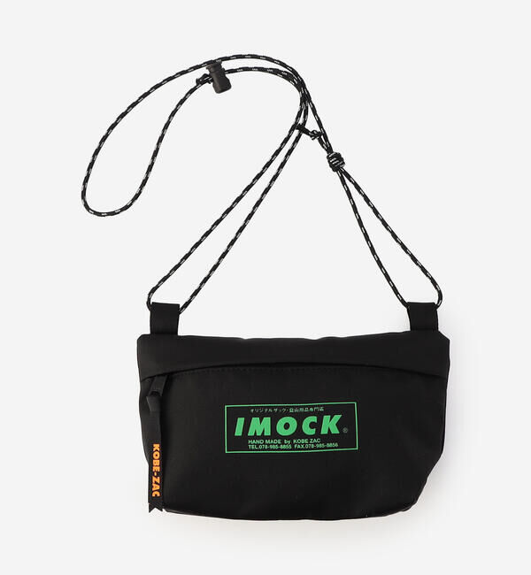  「神戸ザック | 〈別注〉IMOCK サコッシュ BLACK UNISEX」|ショルダー・メッセンジャー|