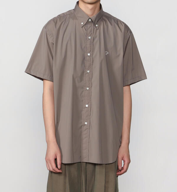  「SCYE BASICS | 〈別注〉ナイロン ボタンダウン半袖シャツ MEN」|シャツ・ブラウス|
