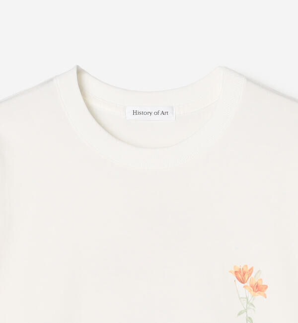  「History of Art | プリントTシャツ FLOWER MEN」|Tシャツ・カットソー|