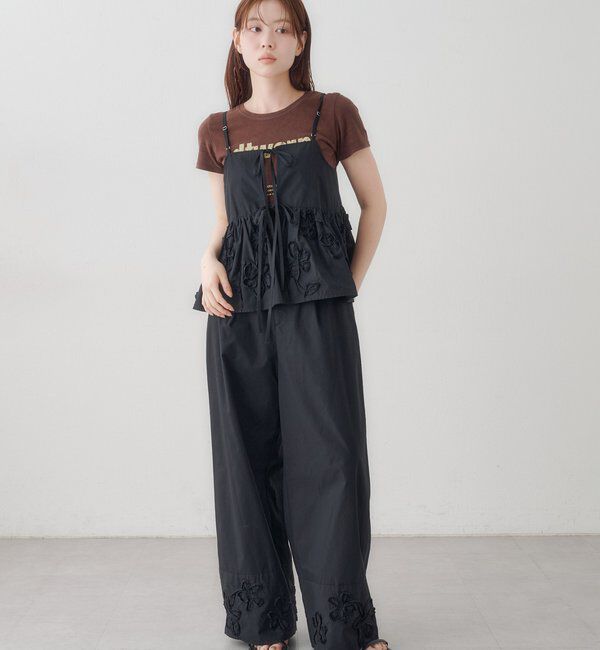  「SETUPステッチ刺繍パンツ」|その他|