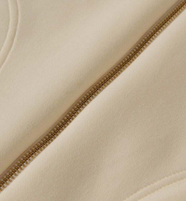  「スポンジダンボールZIPパーカーカットソー」|パーカー|