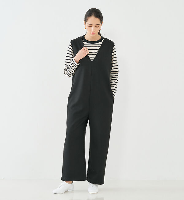collex「ダンボールニットサロペット」|オールインワン|