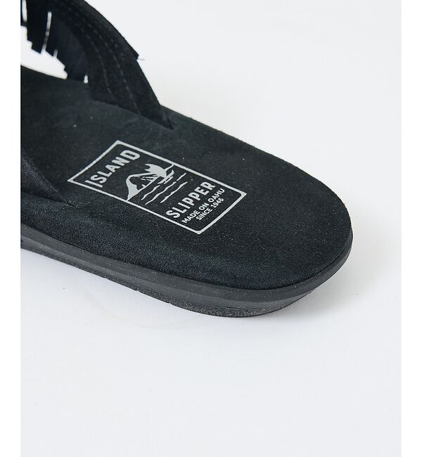 ABAHOUSE「【ISLAND SLIPPER / アイランドスリッパ】 FRINGE SAND」|サンダル|