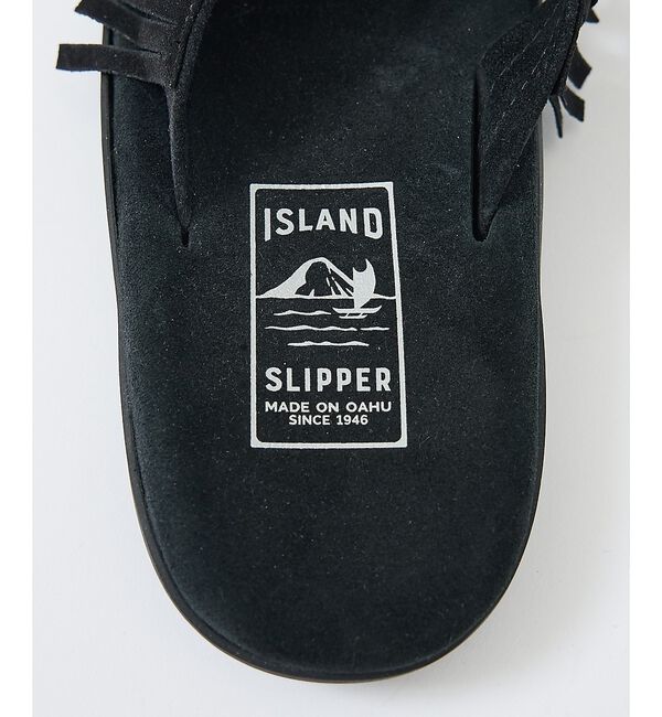 ABAHOUSE「【ISLAND SLIPPER / アイランドスリッパ】 FRINGE SAND」|サンダル|