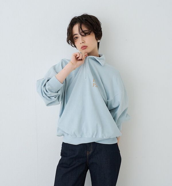Rouge vif「【2026AW新作 / REMI RELIEF / レミレリーフ】別注裏毛ハーフ」|スウェット・ジャージ|
