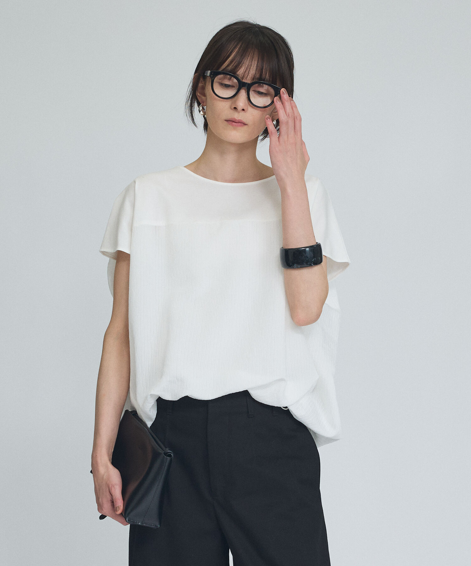 qualite「コンビドロストプルオーバー」|Tシャツ・カットソー|