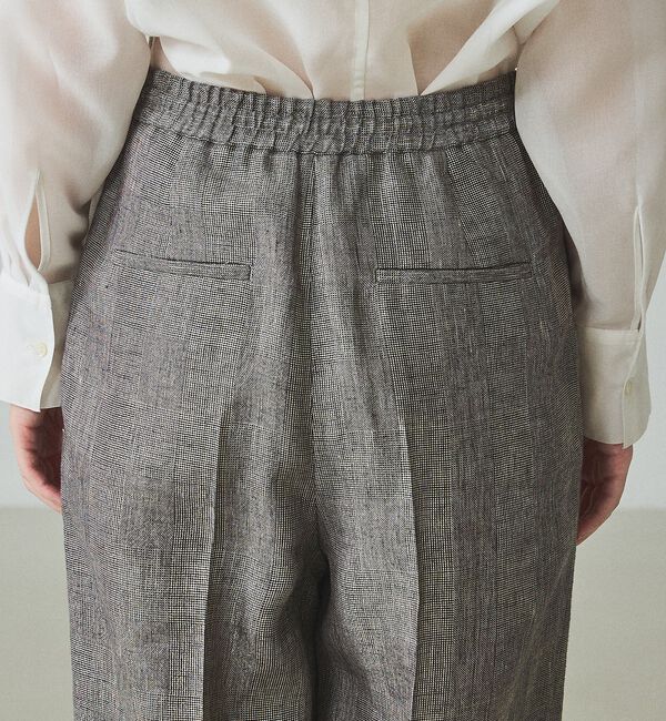 qualite「【セットアップ対応】ラメリネンドロストパンツ」|その他|