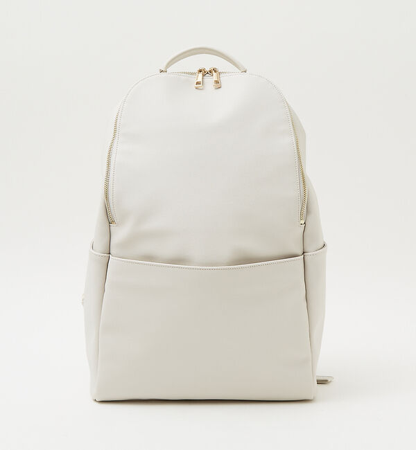 LOWELL things「【CM使用商品】●SOEUR/PUレザーバックパック」|リュック|アイボリー