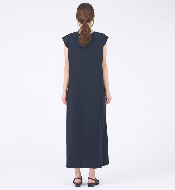 abahouse mavie「【接触冷感＆速乾】ヘンリーネック2WAYワンピース」|ワンピース|