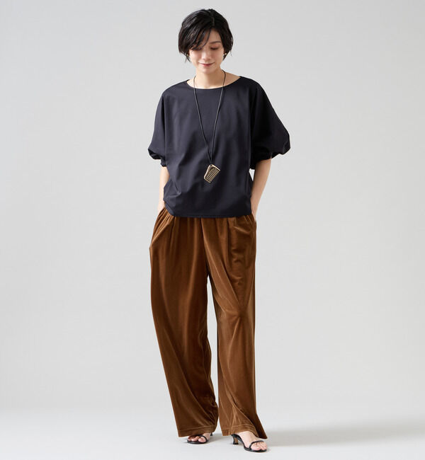 Liesse「ドルマンポンチトップス」|Tシャツ・カットソー|