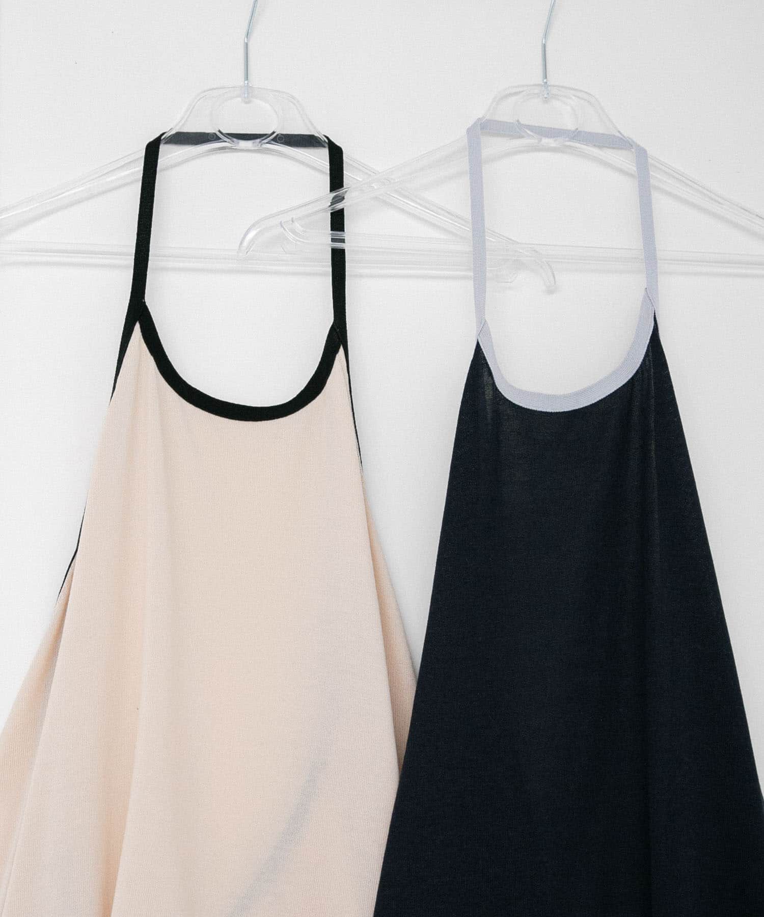 LAATO「holder neck piping knit」|キャミソール|