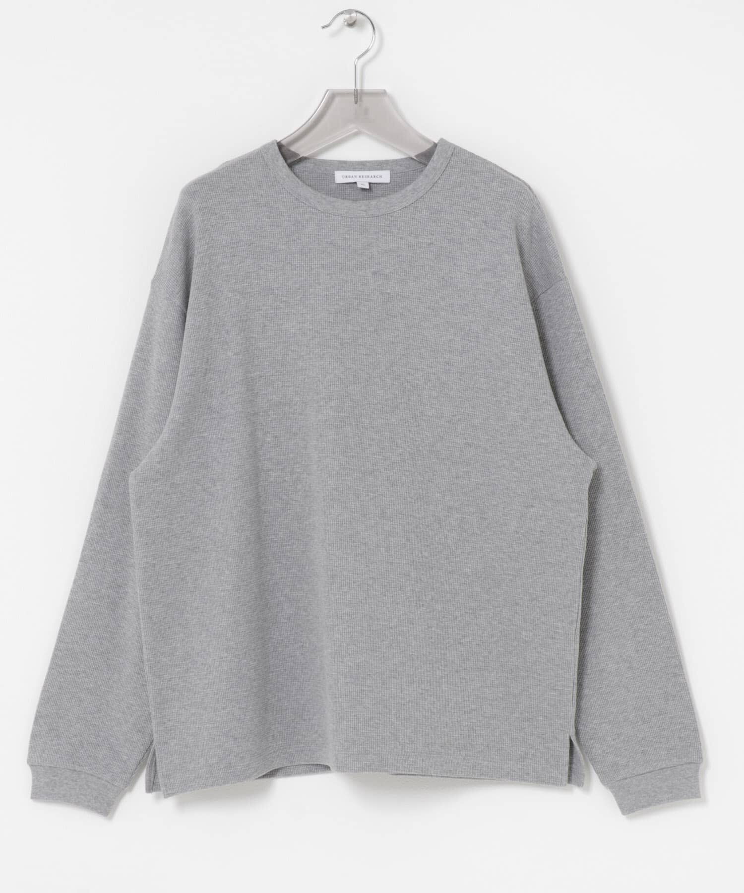 URBAN RESEARCH「『UR TECH』度詰めワッフルロングスリーブ」|Tシャツ・カットソー|